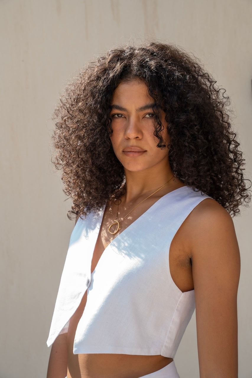Bare Vest White