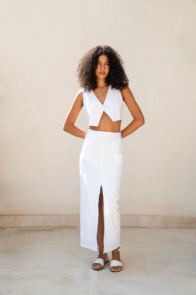 Bare Skirt White