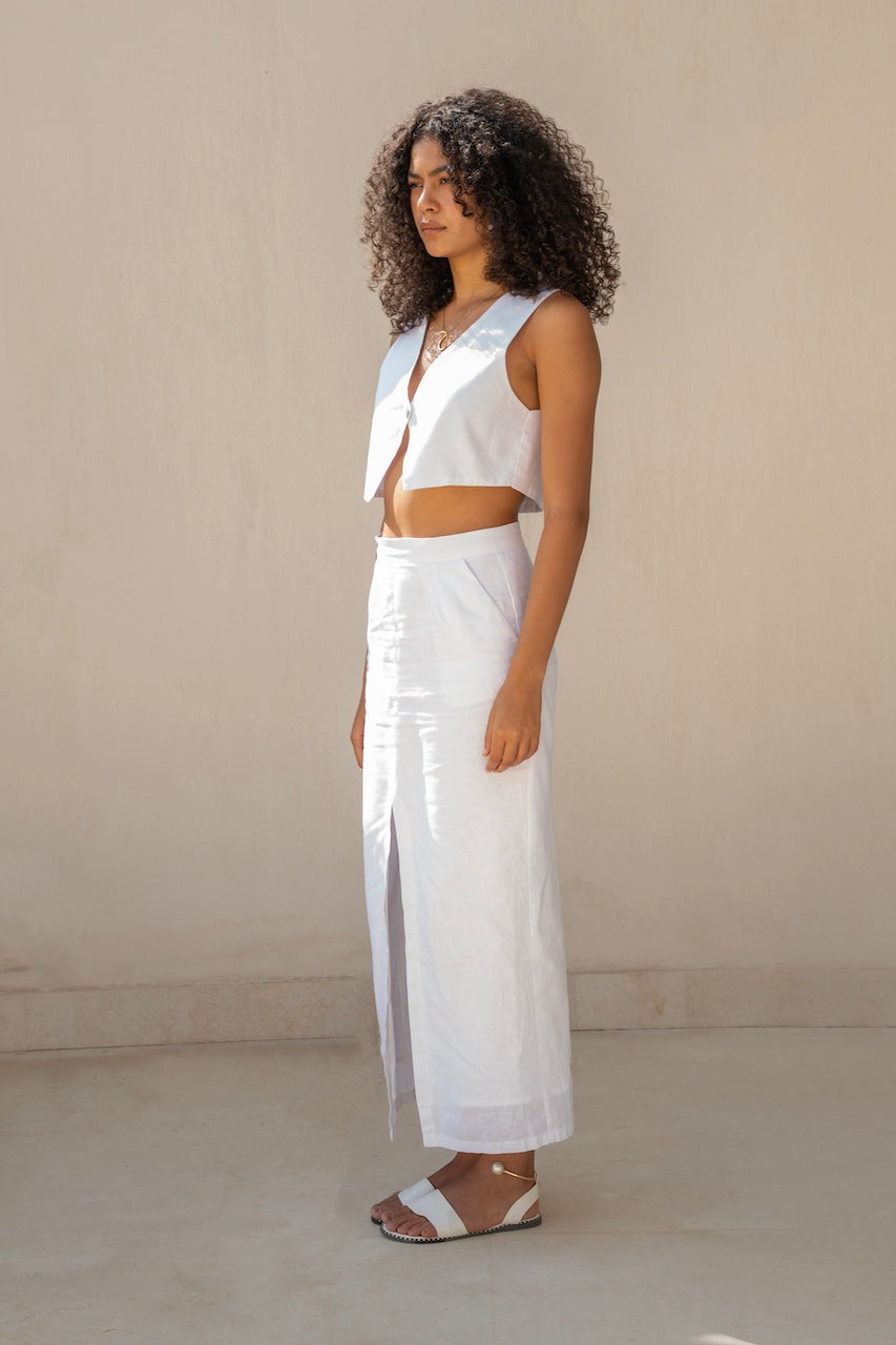 Bare Skirt White