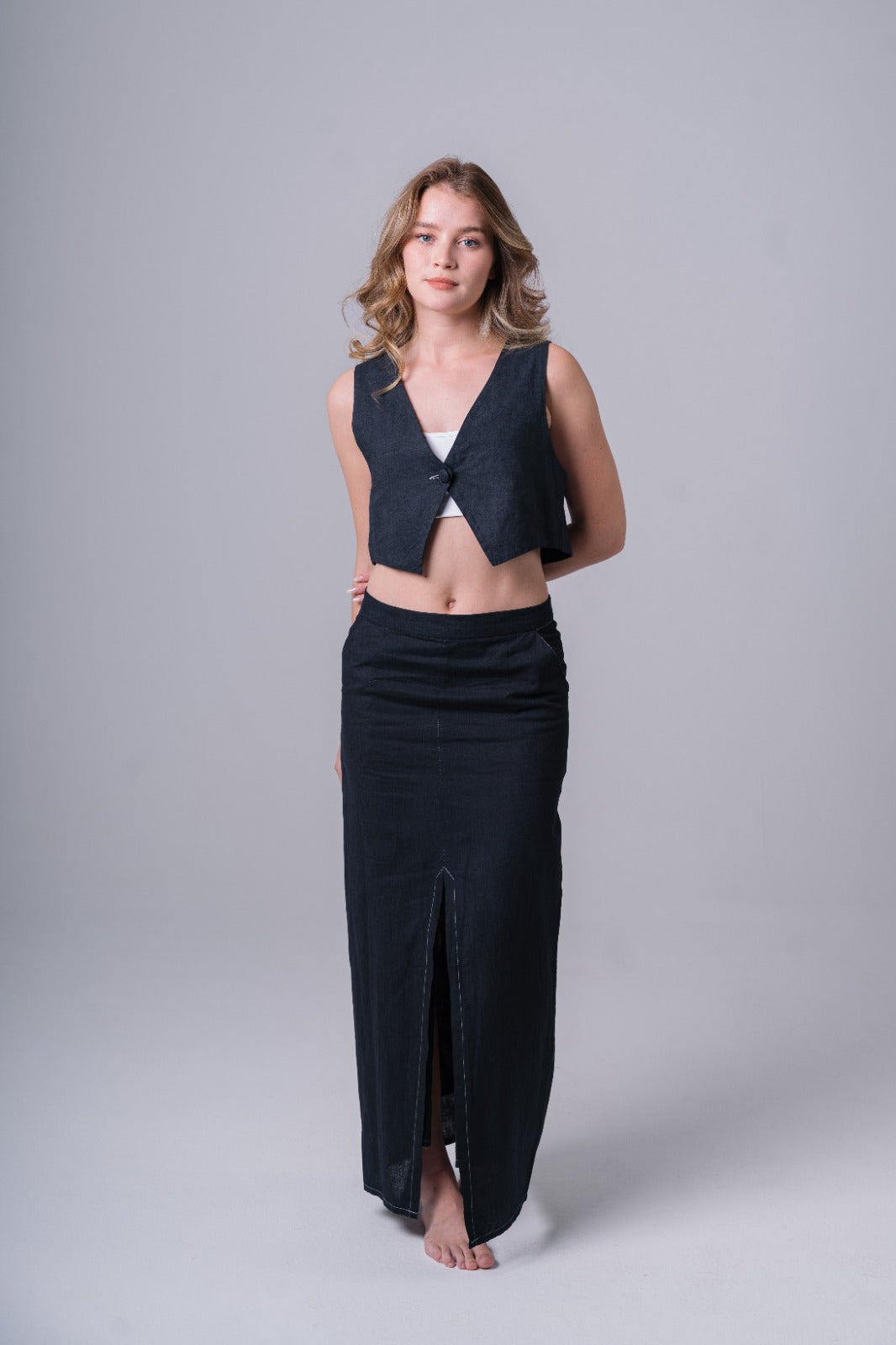 Bare skirt dark Grey