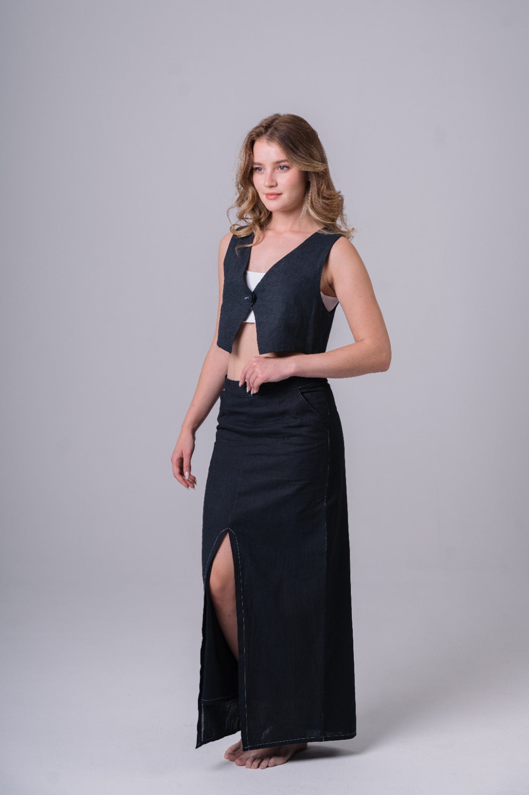 Bare skirt dark Grey