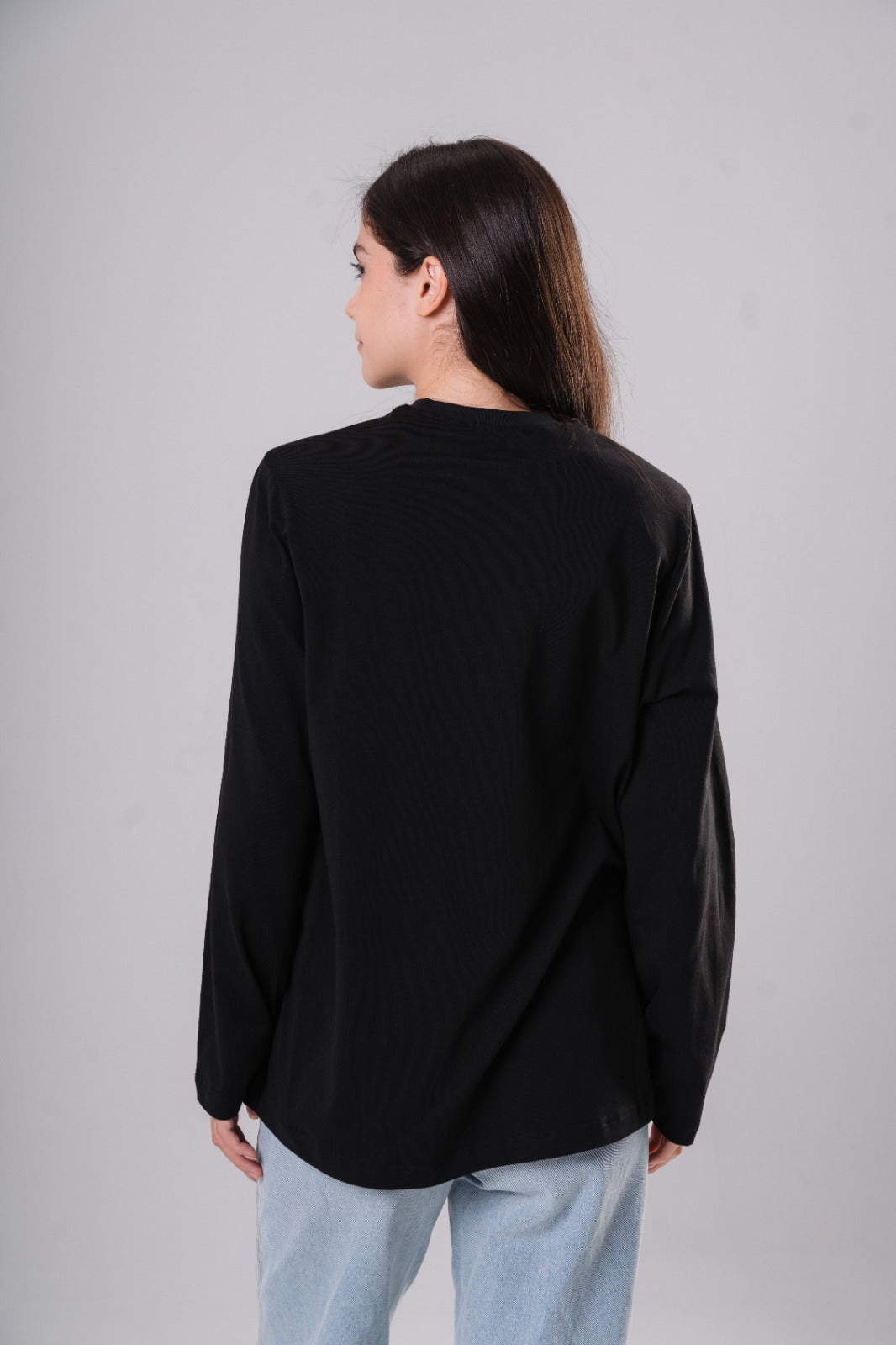 Black Top with Shoulder Pads